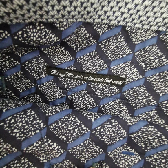 Ted Baker  Mens Shorts Navy Blue with Dot New Tags - Picture 4 of 6